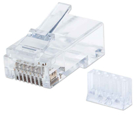 Intellinet 790604 connecteur de fils RJ45 Transparent
