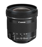 Canon EF-S10-18ISSTM Ultra-wide lens Black