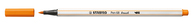 STABILO Pen 68 brush, premium brush viltstift, oranje, per stuk