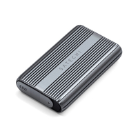 Satechi USB4 NVMe SSD Pro Box esterno SSD Grigio, Trasparente