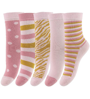 MINYMO 5079-504 Weiblich Crew-Socken Rose 5 Paar(e)