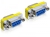 DeLOCK 65008 cambiador de género para cable Sub-D9 Azul, Plata