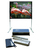 Elite Screens "QuickStand Q100H1" Faltrahmenleinwand mobil 221,5cm x 124,5cm (BxH) 16:9