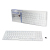 LogiLink ID0116 teclado USB QWERTZ Alemán Blanco