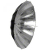Walimex 18695 Fotostudio-Reflektor Regenschirm Schwarz, Silber, Transparent, Weiß