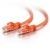 C2G Cat6 550MHz Snagless Patch Cable 0.5m cavo di rete Arancione 0,5 m