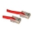 C2G Cat5E Crossover Patch Cable Red 1m networking cable