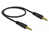 DeLOCK 85695 audio kabel 0,5 m 3.5mm Zwart