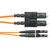 Panduit NKFP62ELLSSM010 cable de fibra optica 10 m LC SC OM1 Naranja