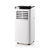 Nedis SmartLife 3-in-1 Air Conditioner 40 - 60 m³ Tragbare Klimaanlage 65 dB Weiß