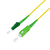 LogiLink FPSLS20 câble de fibre optique 20 m SC LC OS2 Jaune