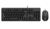 Philips 2000 series SPT6207BL/00 billentyűzet Egér mellékelve USB QWERTY Angol Fekete