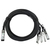 BlueOptics QSFP-4X10G-C3M-BL InfiniBand/fibre optic cable 3 m 4xSFP+ Zwart