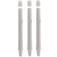 L-Style Schaft Lock Straight, weiß, 33mm, L330, 3 Stück