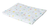 Kinder-Bettwäsche "Sterne", 2-teilig, Kissenbezug ca. 60x40 cm, Deckenbezug