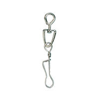 Nickel Snap Swivels X25 Freshwater Fishing Swivels - 4