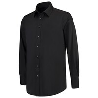 Tricorp Heren Overhemd Stretch Zwart 37/5