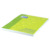 Oxford A4 Malblock, blanko, 100 Blatt, Optik Paper® , 4-fach gelocht, kopfseitig geleimt, stabile Kartonunterlage, hellgrün