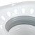 Relaxdays Sitzbad für Toilette, faltbar, Sitzbadewanne HBT: 12x36x39 cm, Einsatzbidet Intimpflege, Kunststoff, weiß/grau