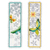 Counted Cross Stitch Kit: Bookmarks: Butterfly: Set of 2