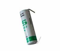Saft LS 14500-cnr mit Lötband ER-AA Industriezelle Lithium-Thionylchlorid Batterie
