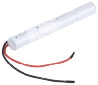 Mexcel Akkupack 4,8V / 1800mAh - L1x4 137320 Säule mit Silikonkabel 1,5 qmm / 20