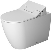 DURAVIT 21695900001 Stand-WC ME by Starck BACK-TO-WALL tief, 370 x 600 mm, Senso