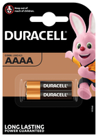 DURACELL Batterie Ultra Ultra AAAA/LR61 B2 AAAA, LR61, 1.5V 2 Stück