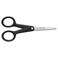 FISKARS Hobbyschere Recycling 13cm 1074542 schwarz, Rechts- + Linkshänder