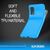 NALIA Neon Handy Hülle für Samsung Galaxy S20, Silikon Case Cover Bumper Etui Blau
