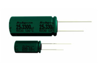 Elektrolytkondensator, 220 µF, 25 V (DC), ±20 %, radial, Ø 8 mm