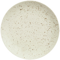 Teller flach Alessia; 26 cm (Ø); beige; rund; 6 Stk/Pck
