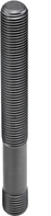 6379-M20x250 Stiftschrauben für Muttern für T-Nuten, Festigkeitsklasse 12.9