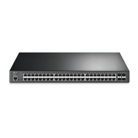 TP-Link Switch Vezérelhető PoE - TL-SG3452P JetStream™ (L2,L2+; 48 port 1Gbps PoE+; 4 port SFP; IPv6; 384W)
