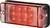 SecoRüt Ködzáró lámpa Nyitott kábelvégek Hátsó ködlámpa hátul 12 V, 24 V Piros Átlátszó üveg