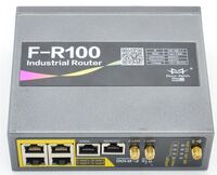 ROUTER, 4G, WIFI, LTE/WCDMA Four-Faith F-R100-FL, 2xDI, 1x Vékony kliensek