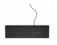 KB216 keyboard USB AZERTY French Black KB216, Full-size Billentyuzetek (külso)