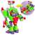 ROBOT TURBO WARRIOR SPEED SUPERTHINGS TRANSFORMABLE EN MOTO 18X21X8,7CM