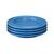 Olympia Heritage Raised Rim Plates in Blue Porcelain - 253mm - Pack of 4