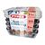 Pyrex Batch Cooking Cook & Freeze Food Storage Glass Containers 1.5L - Set of 4