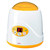 BEURER Flaschenwärmer mit Digitalanzeige, Digitaler Babykostwärmer, weiß gelb