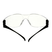 3M™ SecureFit™ 100 Schutzbrille, schwarze Bügel, Antikratz-Beschichtung, transparente Scheibe, SF101AS-BLK-EU