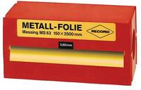 Metallfolie Stahl unleg. 150x2500x0,500mm Record