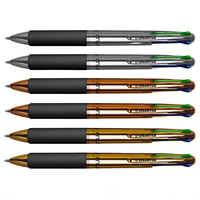 Astuccio penne a sfera Chrome - punta 1,00 mm - 4 colori - Osama - conf. 6 pezzi