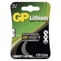 GP gombelem CR123A 3V Lithium (GPCR123A-BL1)