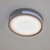 LED Wand- und Deckenleuchte ROLA, rund, 13W, 800lm, 3000K, anthrazit