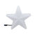 PLUG & SHINE Lichtobjekt STAR, IP67, 24V, 2.8W 3000K 235lm, dimmbar, inkl. Erdspieß