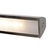 LED Bilderleuchte LITHO, 60cm, 9W 2200-4000K (CCT) 850lm, CRi >90, dimmbar, neigbar, Euro-Steckerkabel, stahl gebürstet