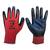 Pred Scarlet 8 - Size 8 Red 13 Gauge Polyurethane Pred SCARLET Smooth Nitrile Oil And Grease Resistant Glove (Pair)