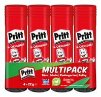 4 Pritt Klebestifte Original, Inhalt: je 22 g